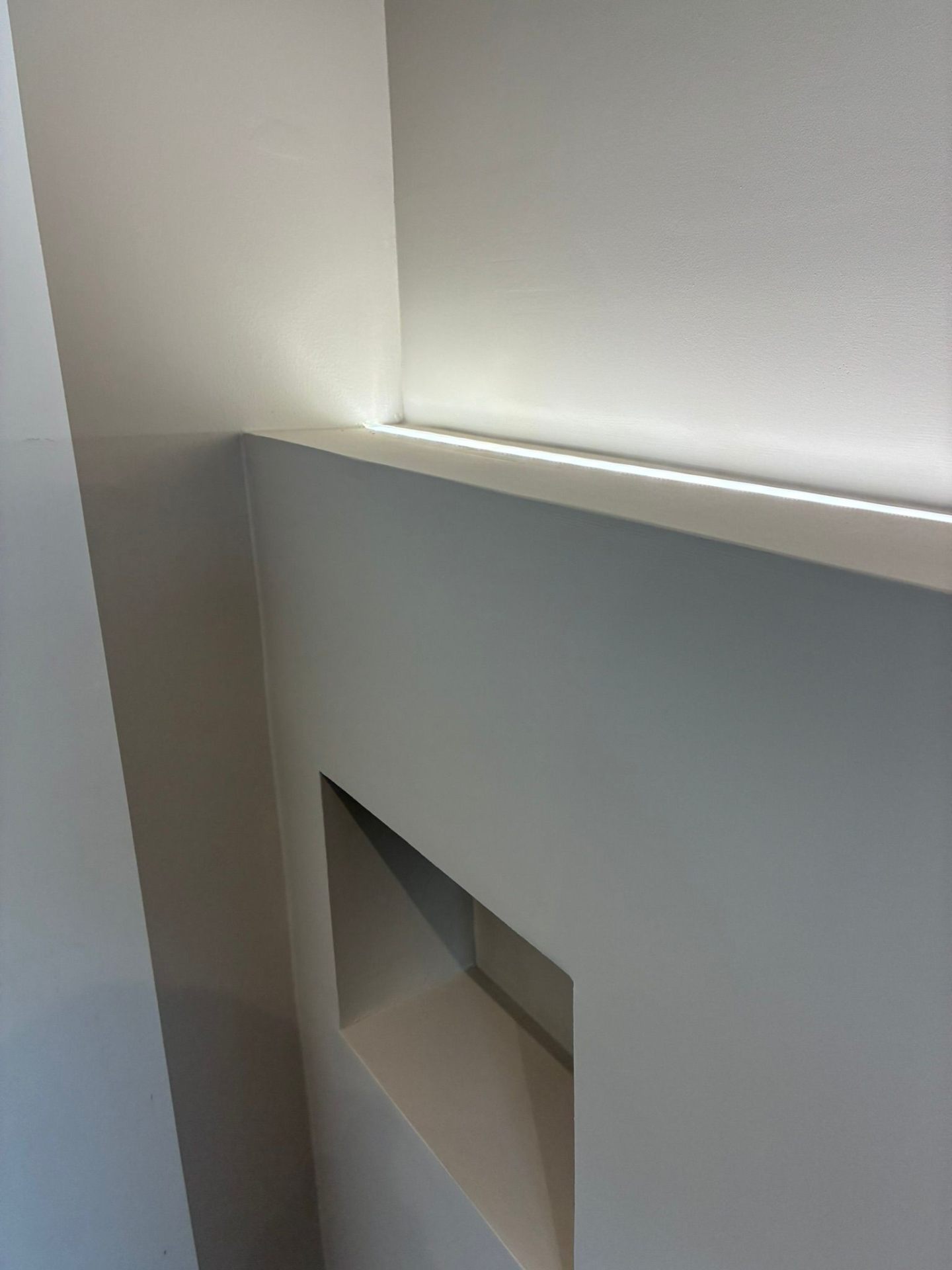 Placo, niches et corniches LED
