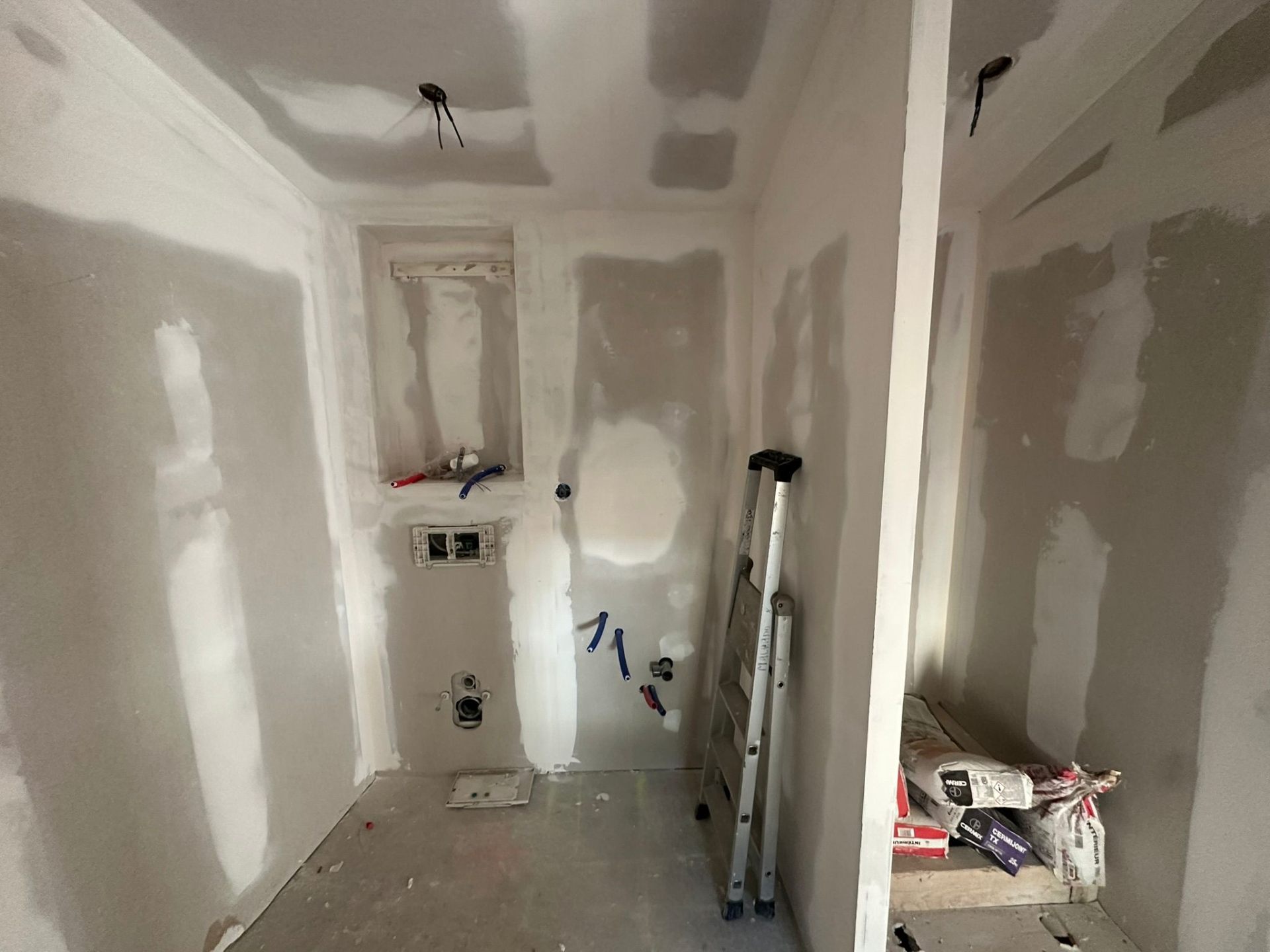 Doublage placo avant carrelage en rénovation